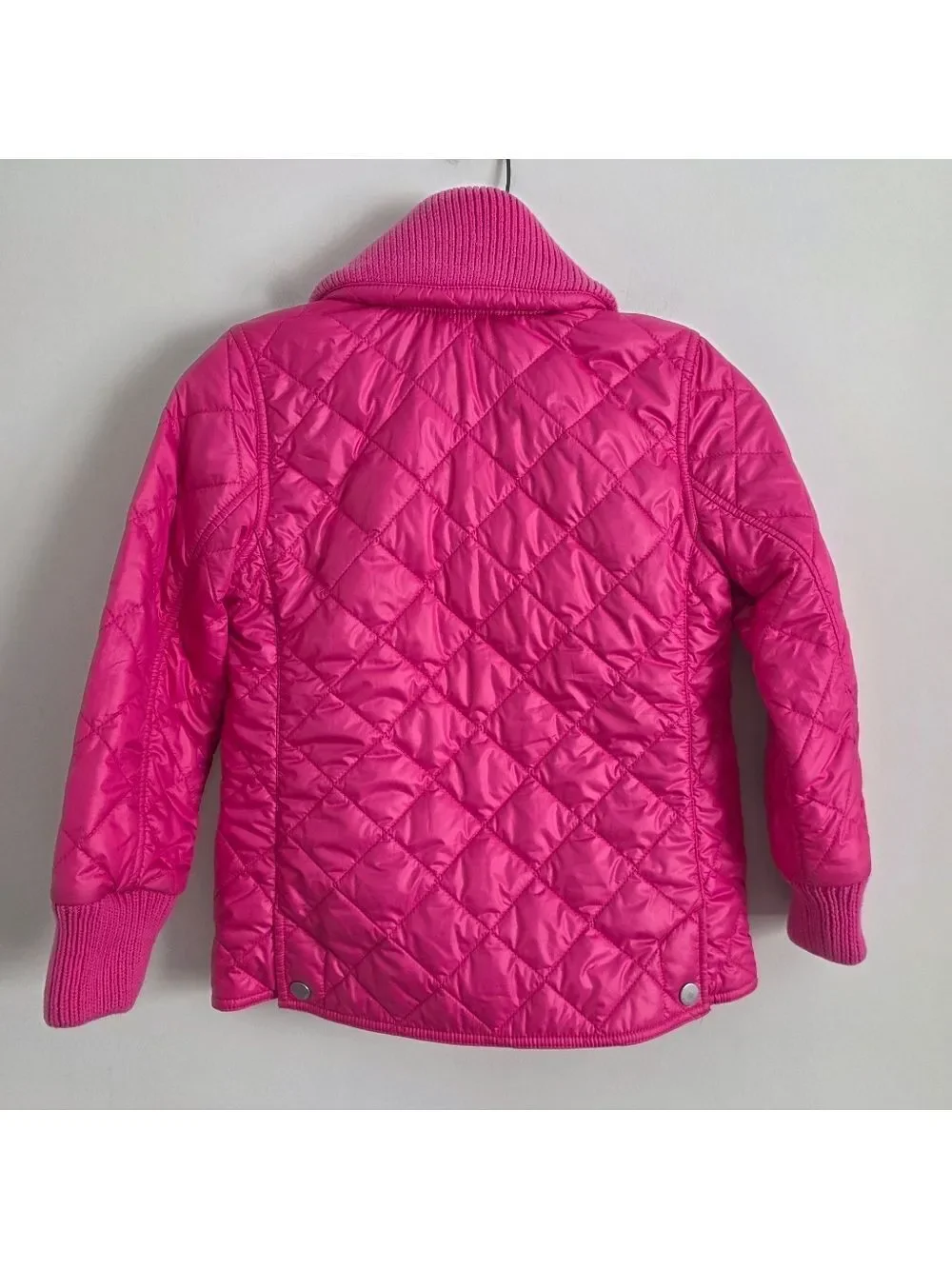 RALPH LAUREN | Quilted Barn Jacket Pink Girls Sz 8 10